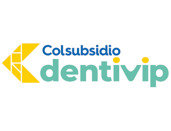Odontologia egresados uniminuto Logo de Colsubsidio con la palabra Dentivip